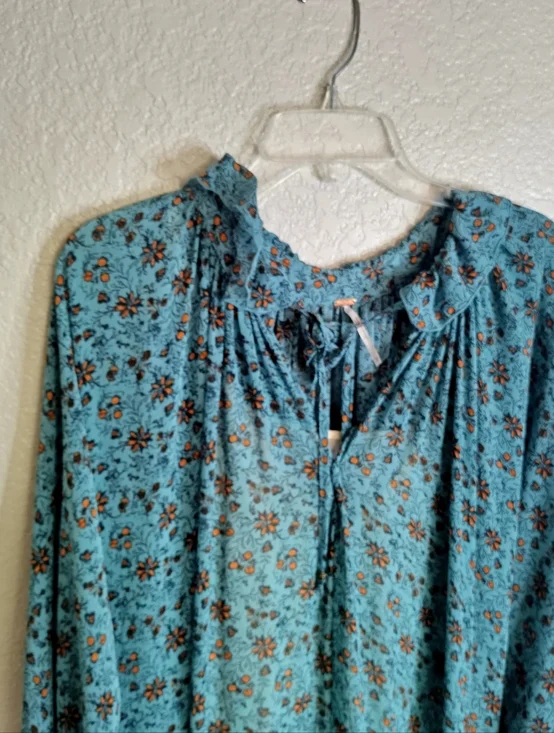 Free People Feeling Groovy Maxi Boho Dress Sz S - Picture 3 of 8